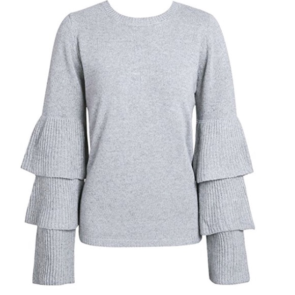 Beautiful women winter long sleeve with ruffles - Picture 4 of 8